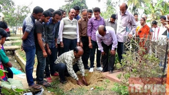Kamalpur: Teacher planted trees and donated books in the occasion of his daughterâ€™s birthday: Celebration added different fervour